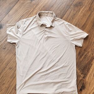 Beige Strato Tech Polo Shirt for Men